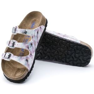 Birkenstock Papillia Florida Pixel Rose Sandals